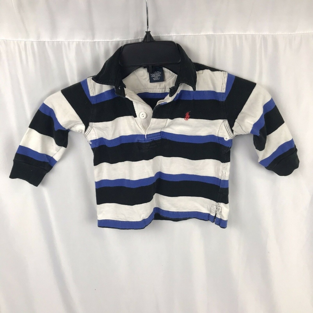 Polo by Ralph Lauren 18 mo. Long Sleeve Polo